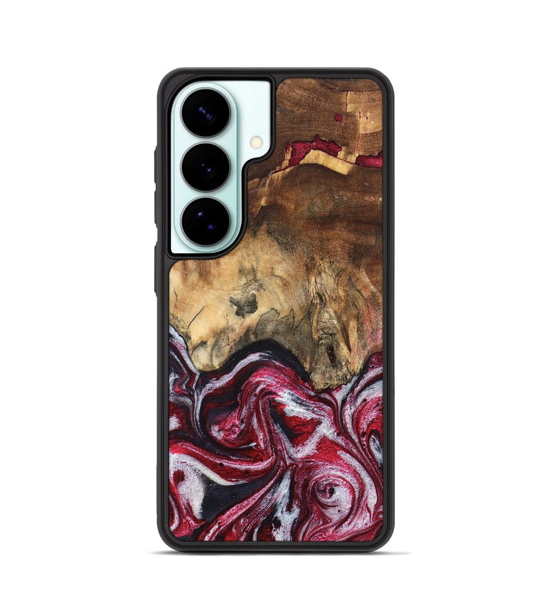 Galaxy S26 Wood Phone Case - Chaya (Red, 829722)