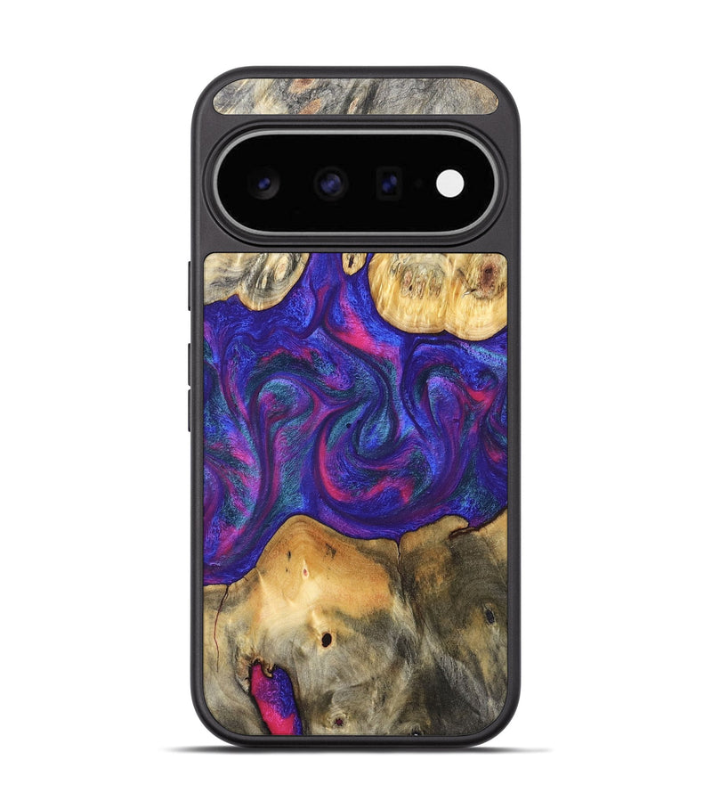 Pixel 11 Wood Phone Case - Donie (Purple, 829728)