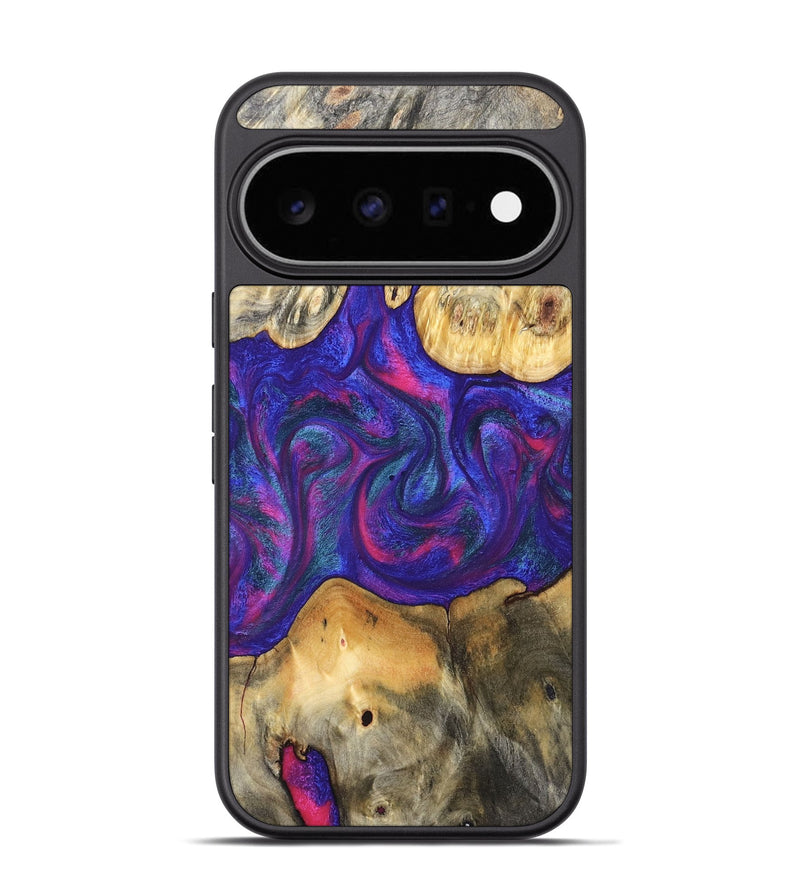 Pixel 11 Pro Wood Phone Case - Donie (Purple, 829728)