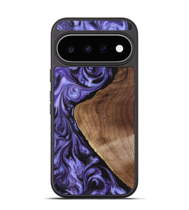 Pixel 11 Wood Phone Case - Scot (Purple, 829729)