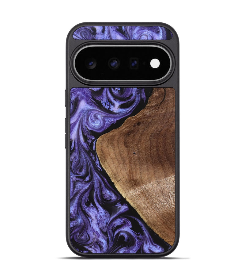Pixel 11 Pro Wood Phone Case - Scot (Purple, 829729)