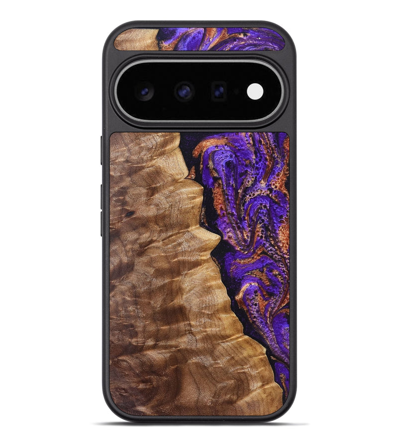 Pixel 11 Pro XL Wood Phone Case - Leanna (Purple, 829732)