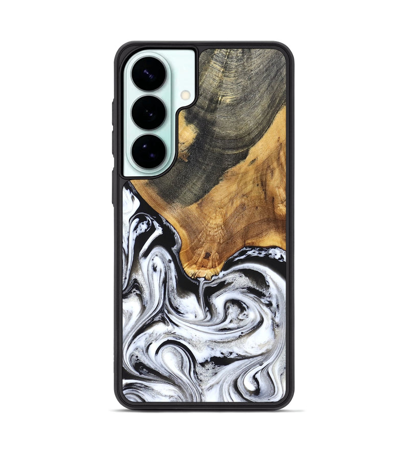 Galaxy S26 Plus Wood Phone Case - Trinity (Black & White, 829736)
