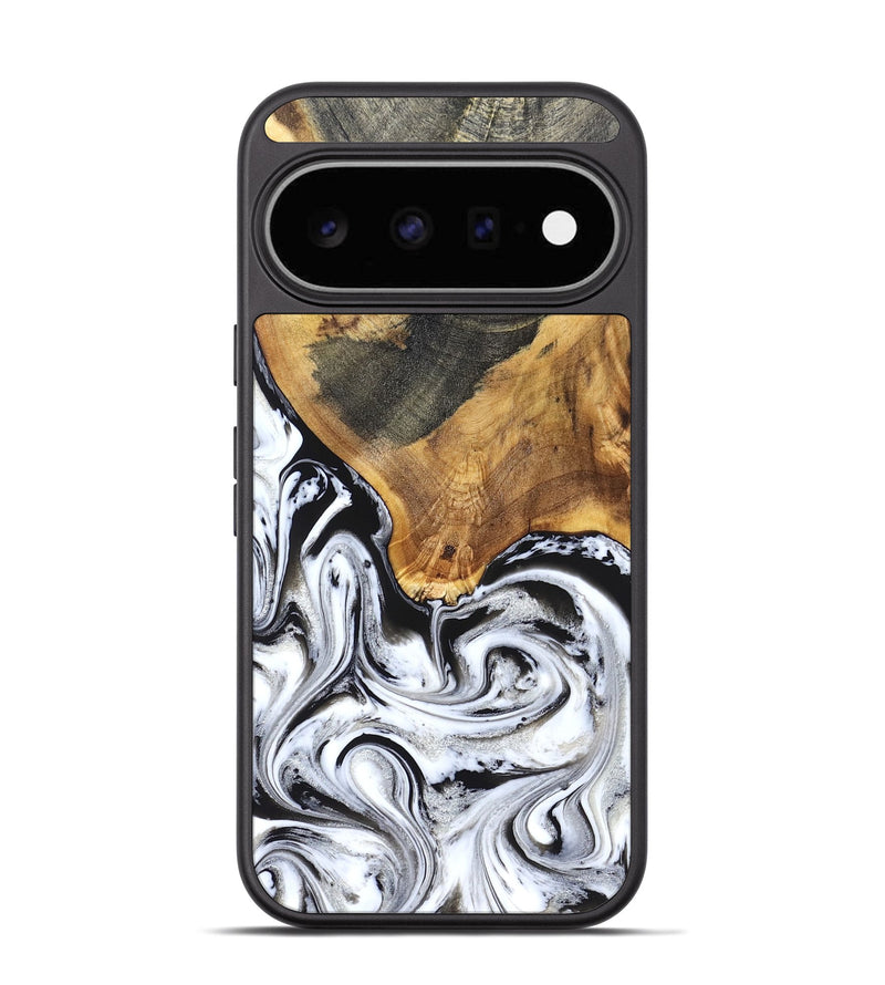 Pixel 11 Wood Phone Case - Trinity (Black & White, 829736)