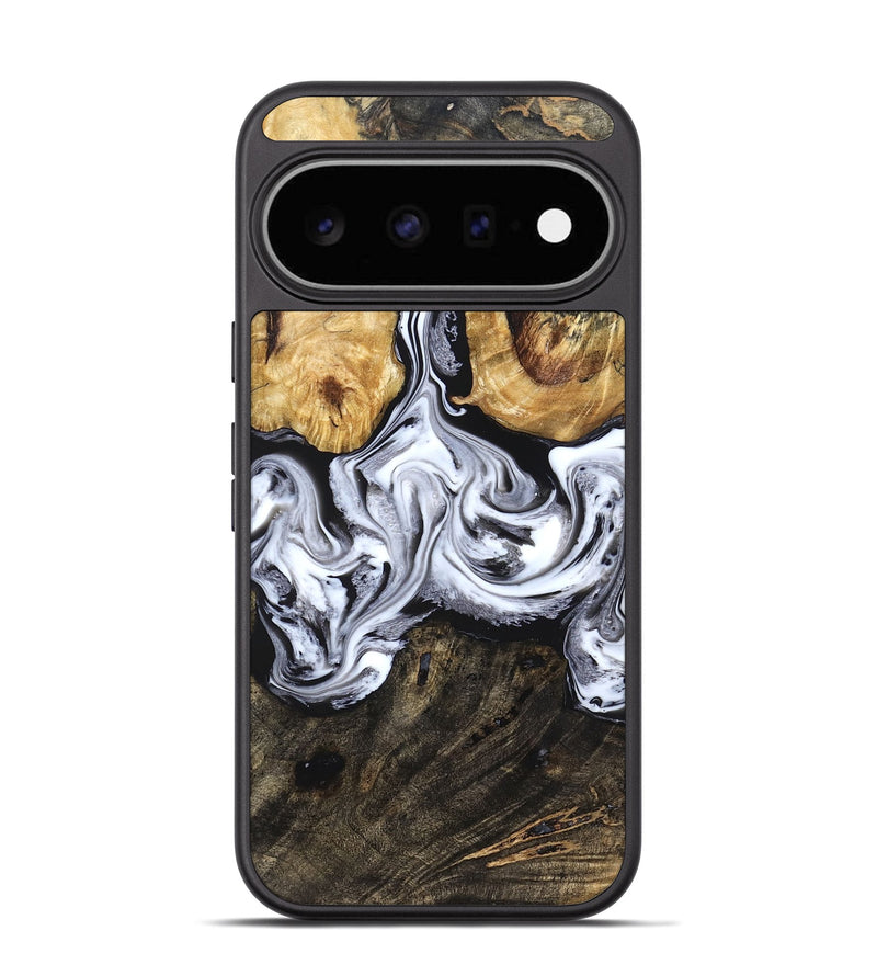 Pixel 11 Wood Phone Case - Ellis (Black & White, 829739)