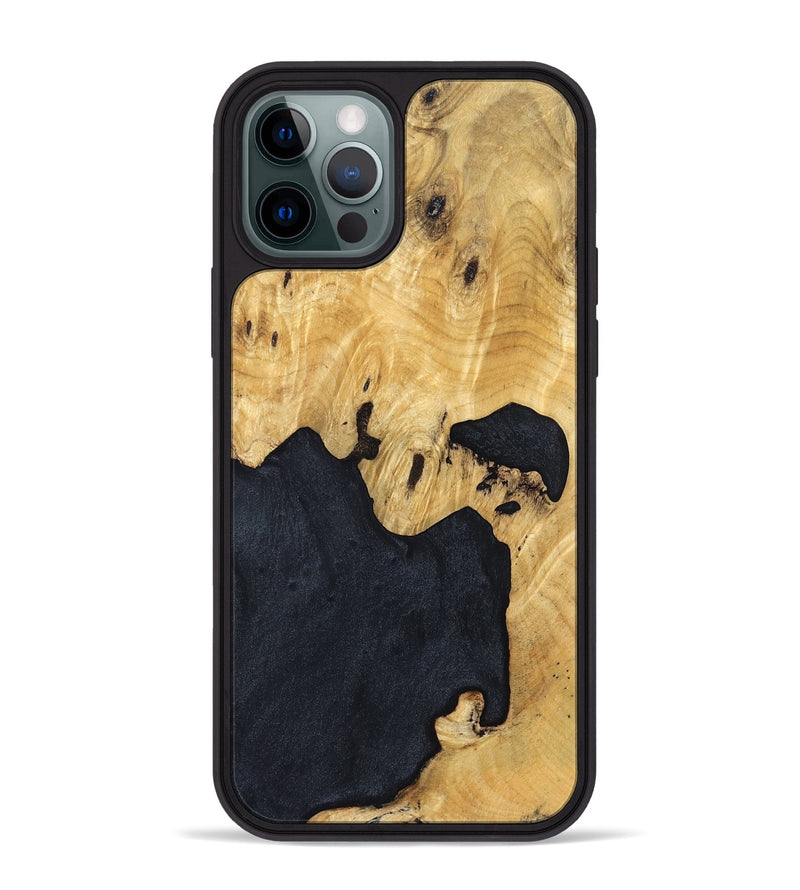 iPhone 12 Pro Max Wood Phone Case - Arleen (Wood Burl, 829741)