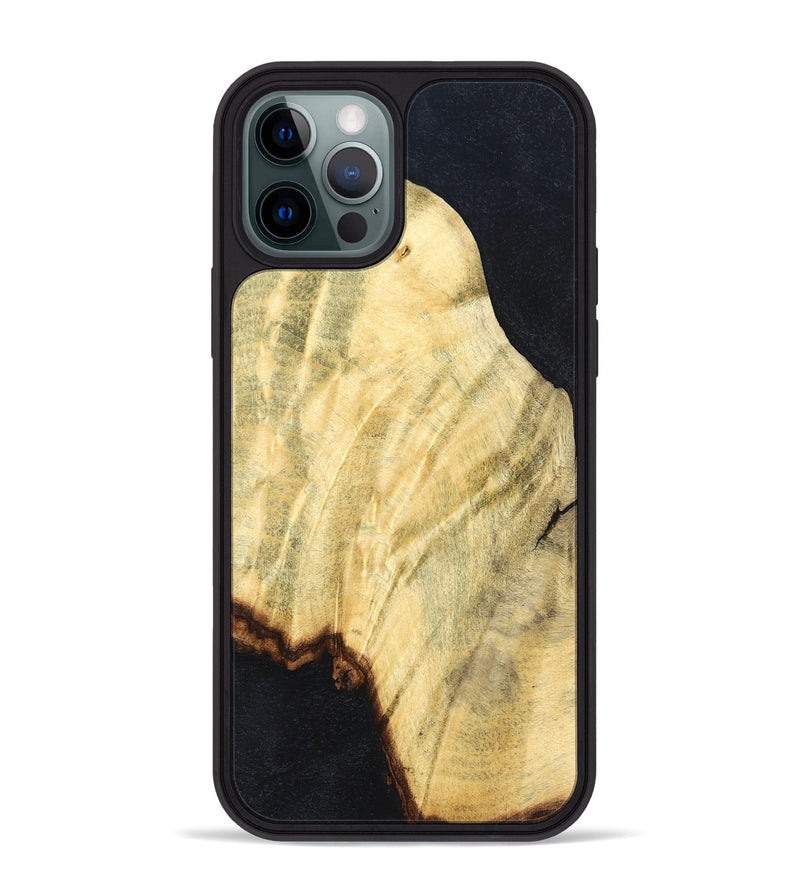 iPhone 12 Pro Max Wood Phone Case - Jarred (Wood Burl, 829750)