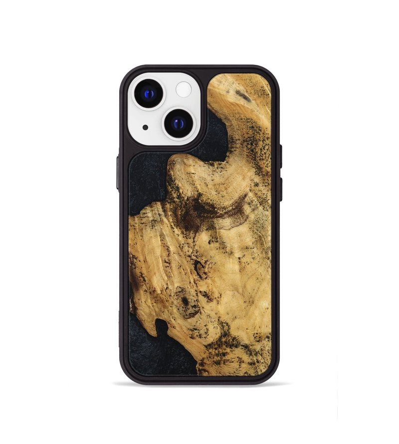 iPhone 13 mini Wood Phone Case - Adhara (Wood Burl, 829762)