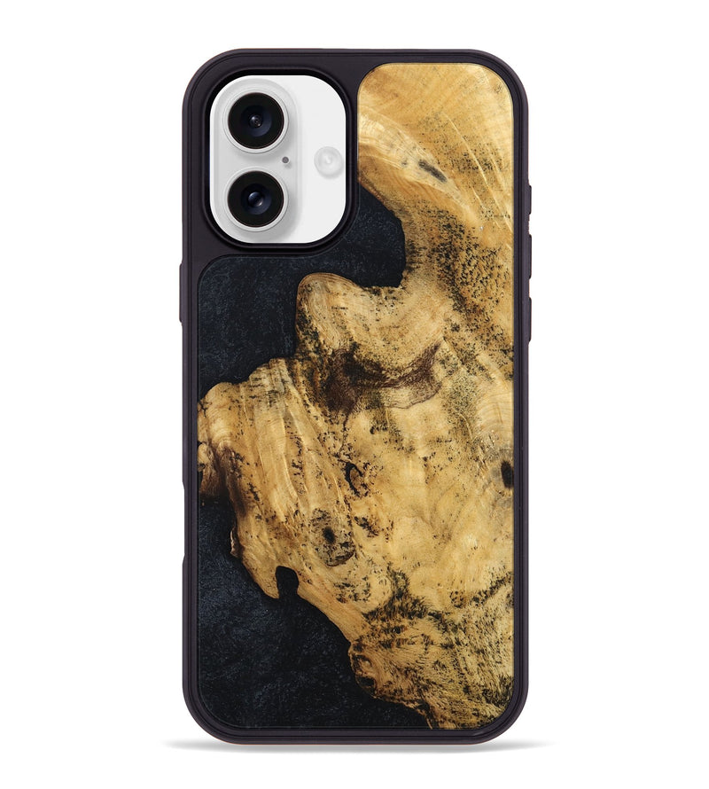 iPhone 16 Plus Wood Phone Case - Adhara (Wood Burl, 829762)