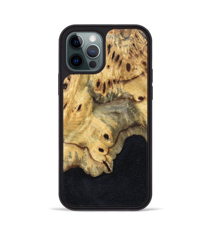 iPhone 12 Pro Wood Phone Case - Eliezer (Wood Burl, 829763)