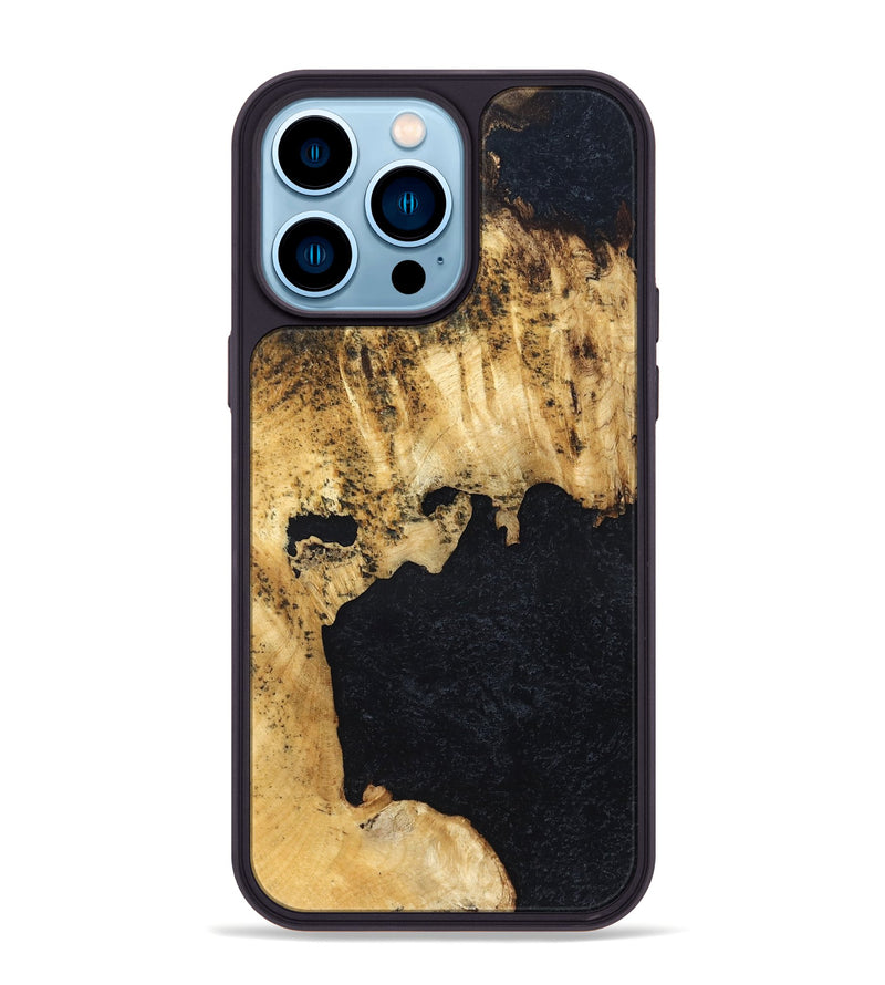 iPhone 14 Pro Max Wood Phone Case - Belle (Wood Burl, 829765)