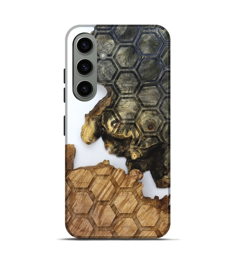 Galaxy S24 Wood Live Edge Phone Case - Javion (Clear, 829786)