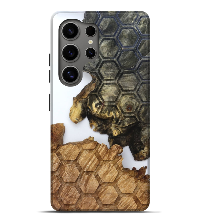 Galaxy S25 Ultra Wood Live Edge Phone Case - Javion (Clear, 829786)