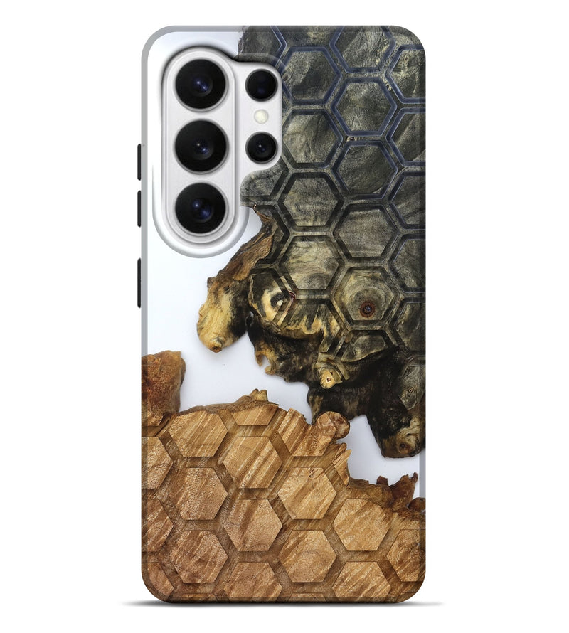 Galaxy S26 Ultra Wood Live Edge Phone Case - Javion (Clear, 829786)