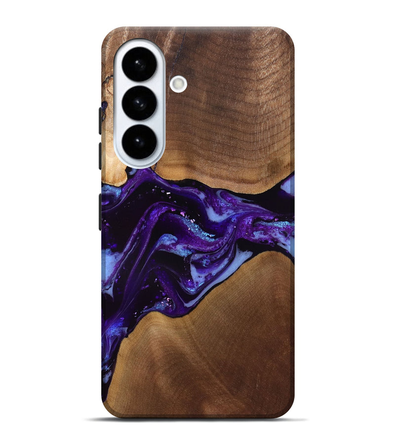 Galaxy S26 Plus Wood Live Edge Phone Case - Cierra (Purple, 829793)