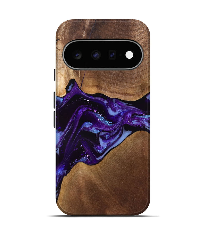 Pixel 11 Wood Live Edge Phone Case - Cierra (Purple, 829793)