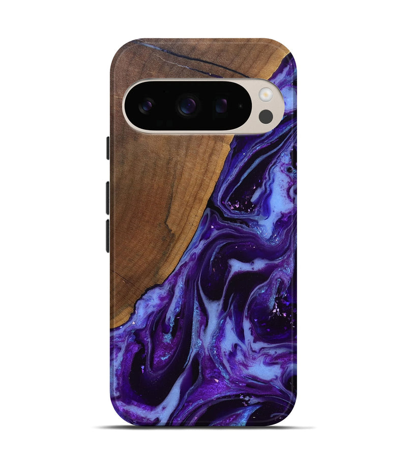 Pixel 10 Wood Live Edge Phone Case - Koen (Purple, 829794)