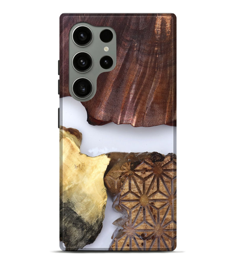Galaxy S24 Ultra Wood Live Edge Phone Case - Deanna (Clear, 829796)