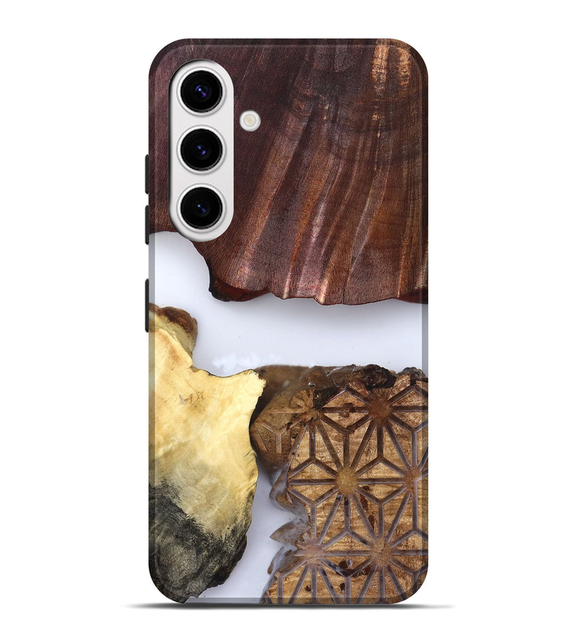 Galaxy S25 Plus Wood Live Edge Phone Case - Deanna (Clear, 829796)