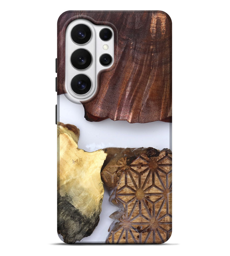 Galaxy S26 Ultra Wood Live Edge Phone Case - Deanna (Clear, 829796)