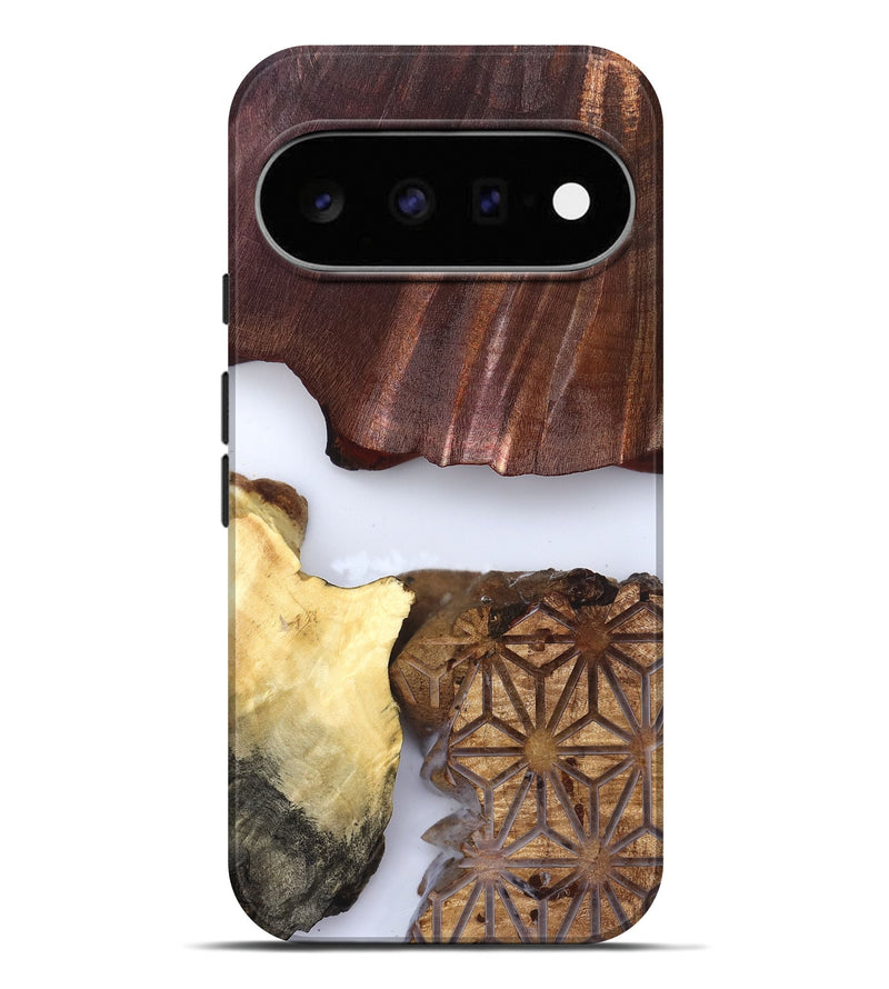 Pixel 11 Pro XL Wood Live Edge Phone Case - Deanna (Clear, 829796)