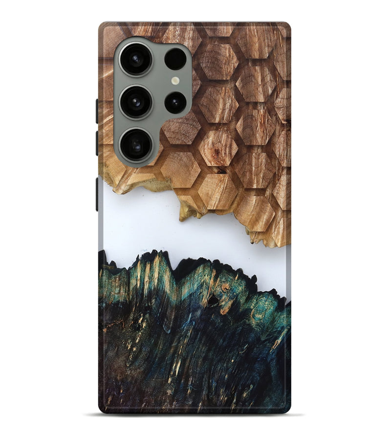 Galaxy S24 Ultra Wood Live Edge Phone Case - Fabian (Clear, 829798)