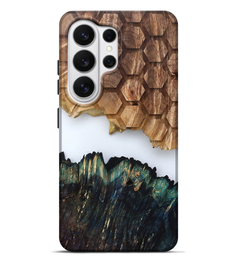 Galaxy S26 Ultra Wood Live Edge Phone Case - Fabian (Clear, 829798)
