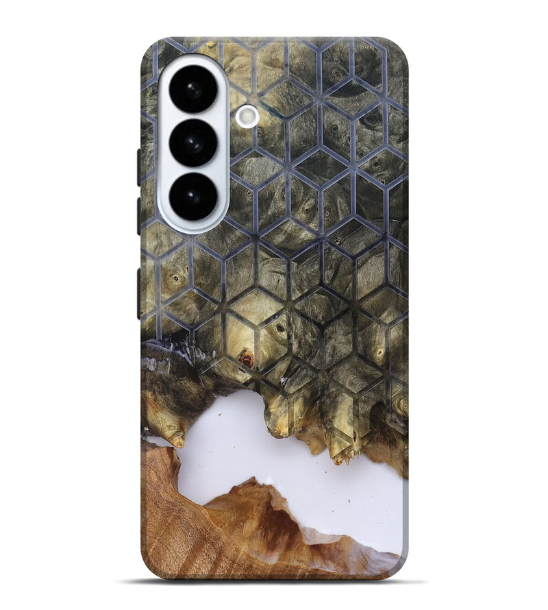 Galaxy S26 Plus Wood Live Edge Phone Case - Matteo (Clear, 829803)