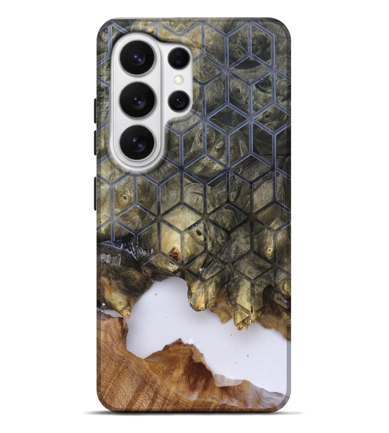 Galaxy S26 Ultra Wood Live Edge Phone Case - Matteo (Clear, 829803)
