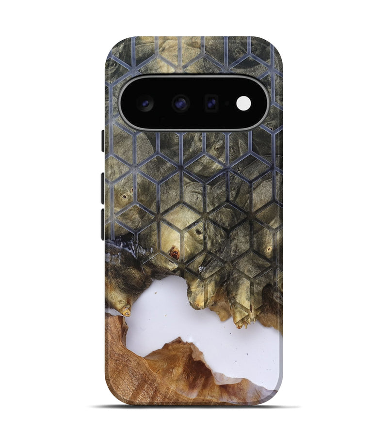 Pixel 11 Wood Live Edge Phone Case - Matteo (Clear, 829803)
