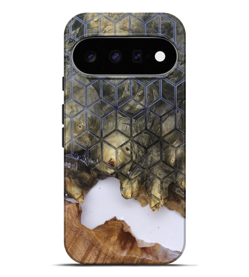 Pixel 11 Pro XL Wood Live Edge Phone Case - Matteo (Clear, 829803)