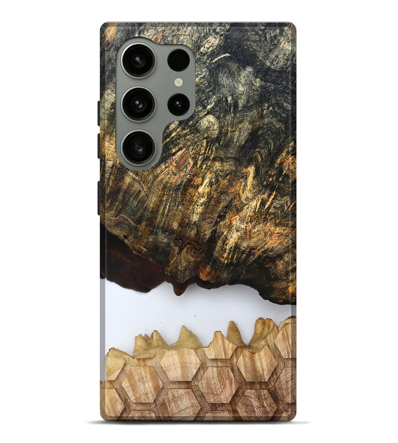 Galaxy S24 Ultra Wood Live Edge Phone Case - Artis (Clear, 829808)