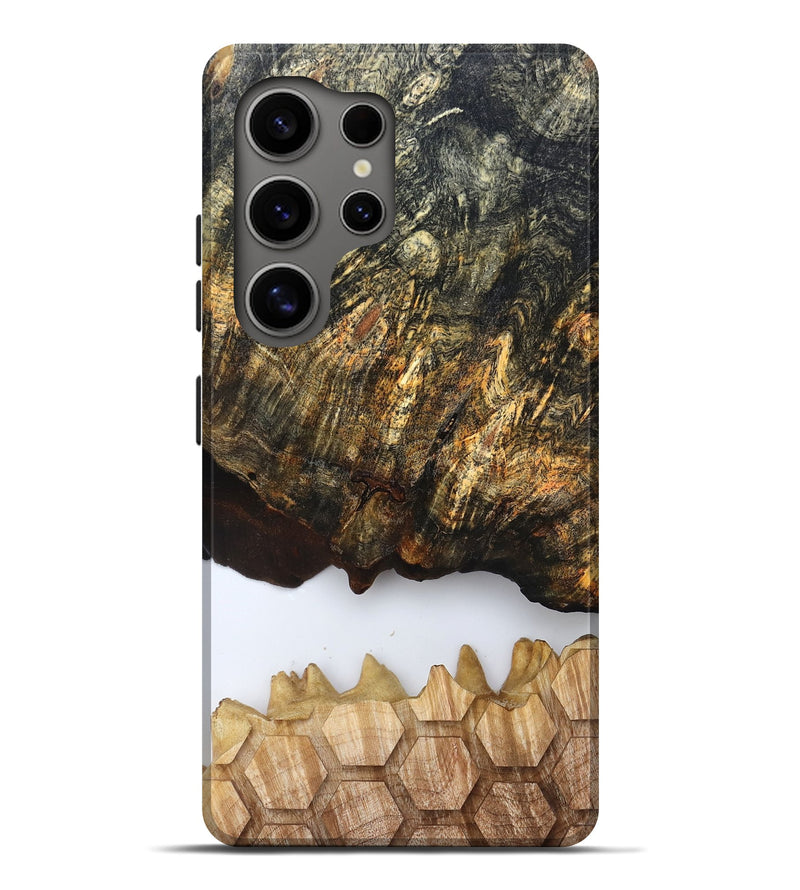 Galaxy S25 Ultra Wood Live Edge Phone Case - Artis (Clear, 829808)