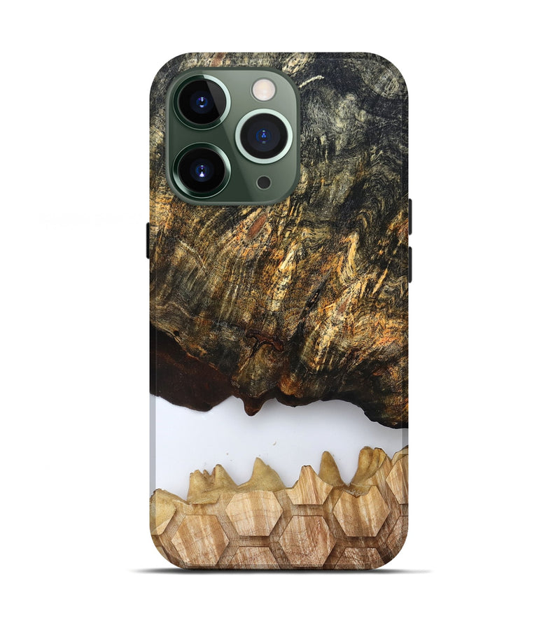 iPhone 13 Pro Wood Live Edge Phone Case - Artis (Clear, 829808)