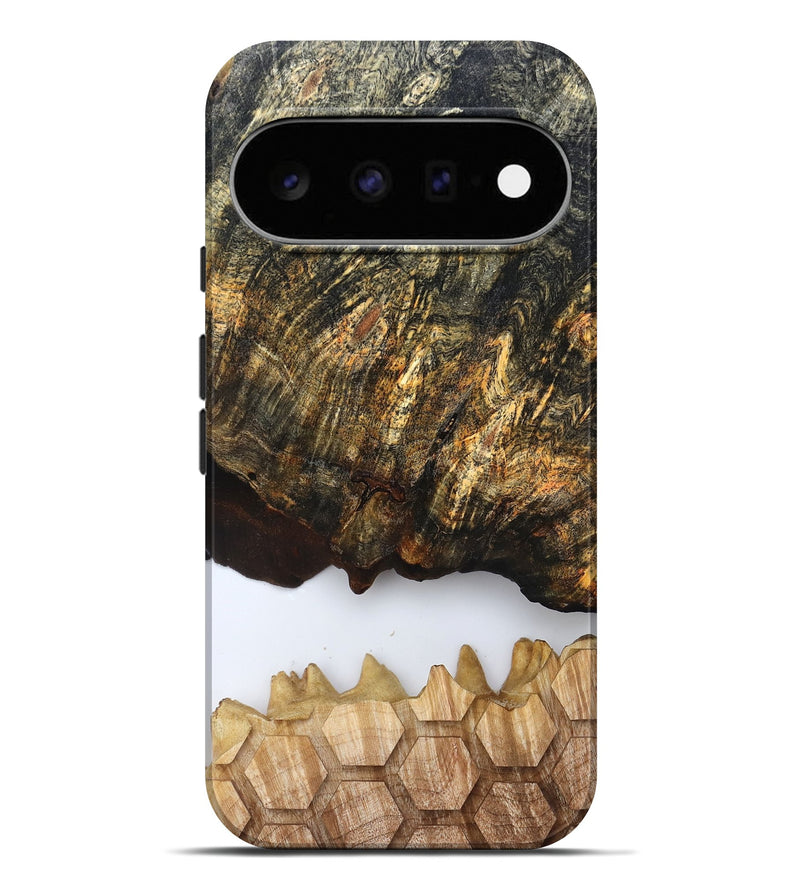 Pixel 11 Pro XL Wood Live Edge Phone Case - Artis (Clear, 829808)