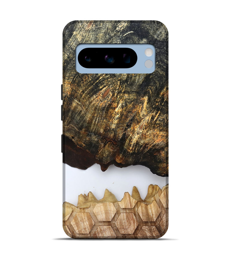Pixel 8 Pro Wood Live Edge Phone Case - Artis (Clear, 829808)