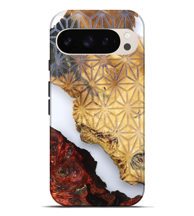 Pixel 9 Pro XL Wood Live Edge Phone Case - Promise (Clear, 829815)
