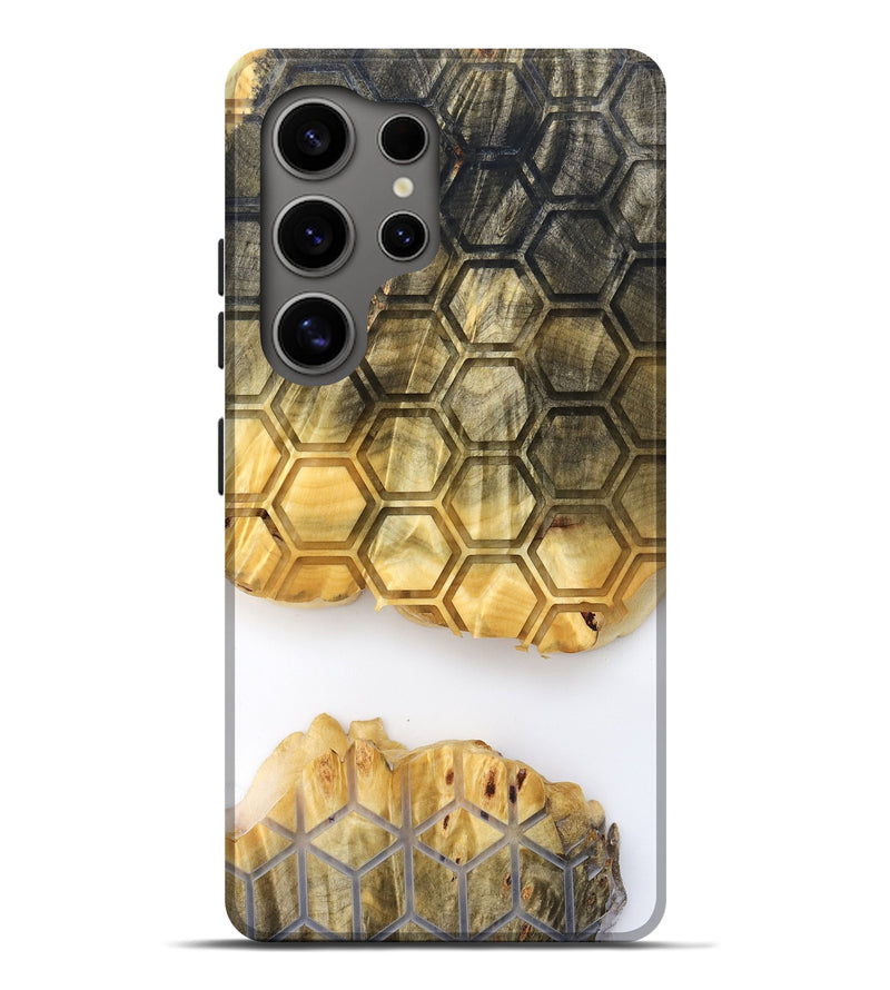Galaxy S25 Ultra Wood Live Edge Phone Case - Ron (Clear, 829818)