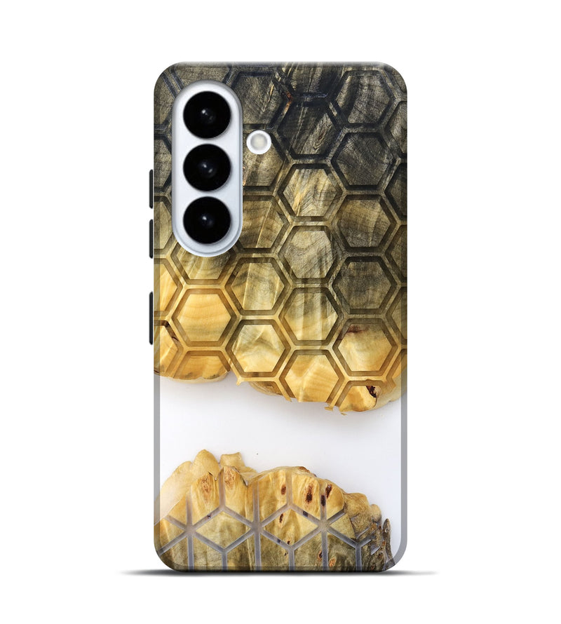 Galaxy S26 Wood Live Edge Phone Case - Ron (Clear, 829818)