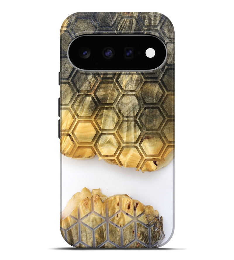 Pixel 11 Pro XL Wood Live Edge Phone Case - Ron (Clear, 829818)
