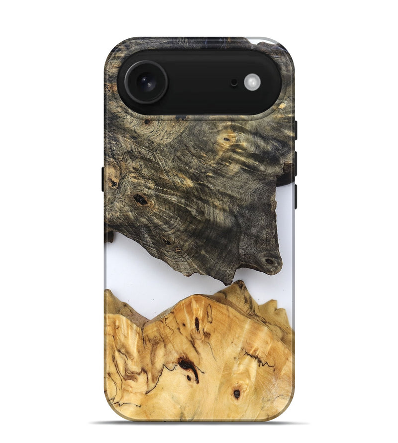 iPhone 17 Air Wood Live Edge Phone Case - Teena (Clear, 829822)