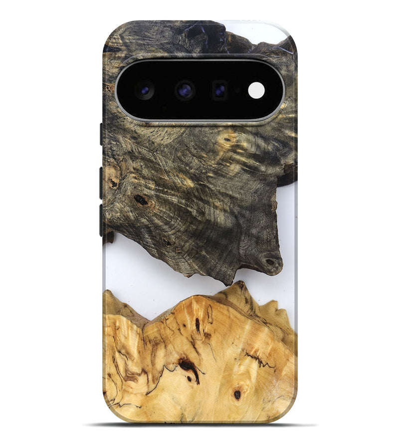 Pixel 11 Pro XL Wood Live Edge Phone Case - Teena (Clear, 829822)