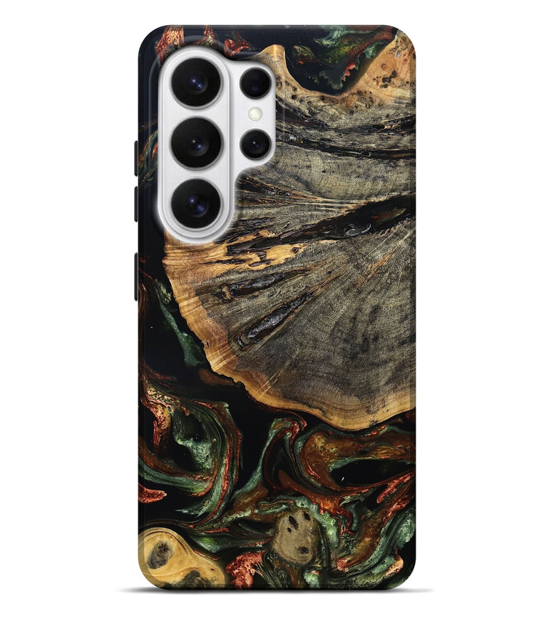 Galaxy S26 Ultra Wood Live Edge Phone Case - Rogers (Green, 829826)