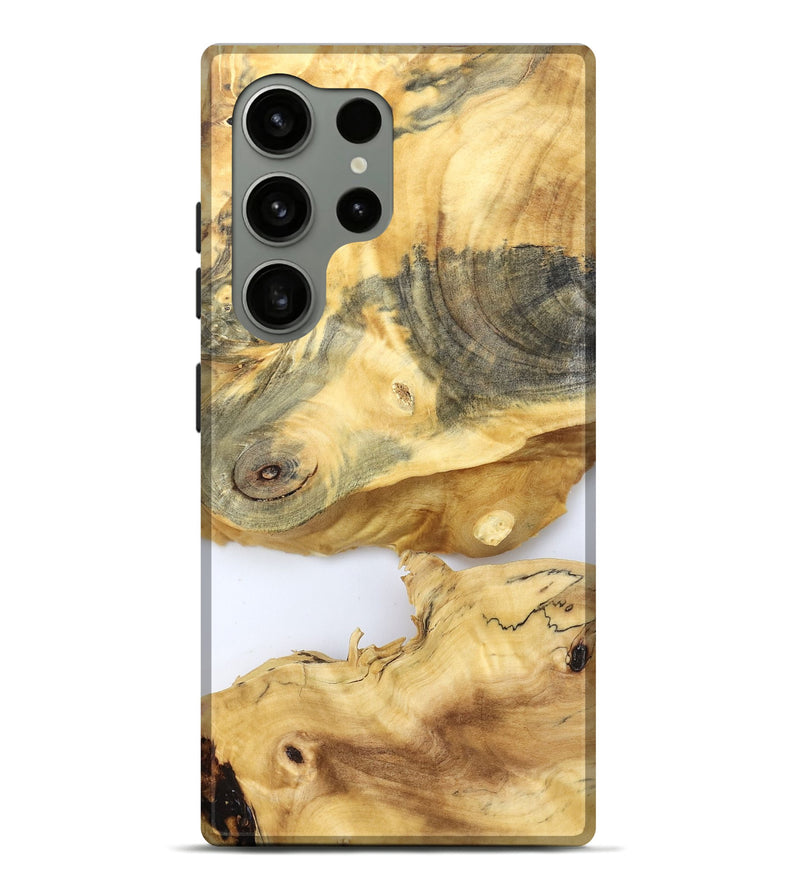 Galaxy S24 Ultra Wood Live Edge Phone Case - Charlee (Clear, 829830)