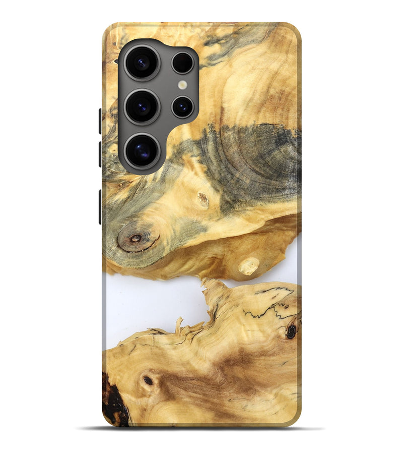 Galaxy S25 Ultra Wood Live Edge Phone Case - Charlee (Clear, 829830)