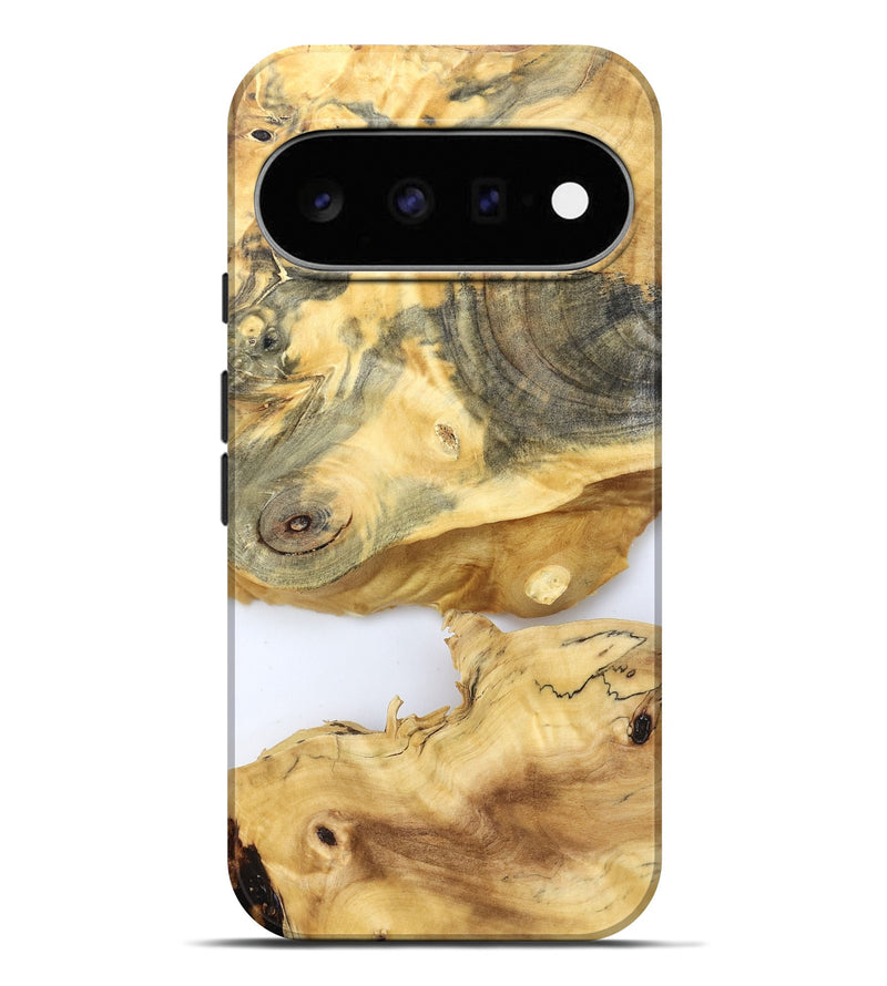 Pixel 11 Pro XL Wood Live Edge Phone Case - Charlee (Clear, 829830)