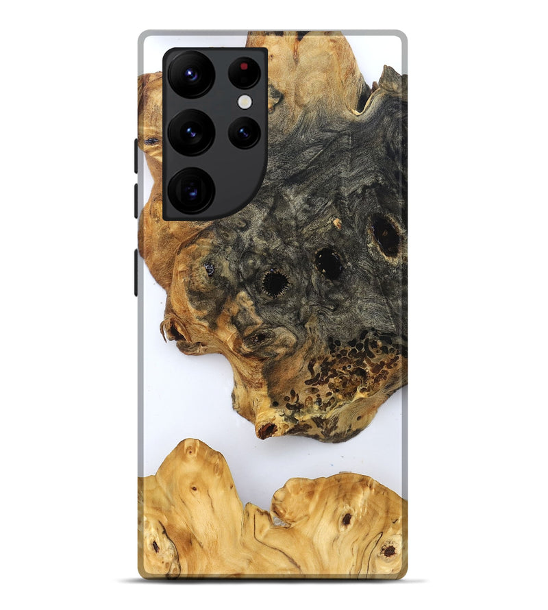 Galaxy S22 Ultra Wood Live Edge Phone Case - Louann (Clear, 829831)