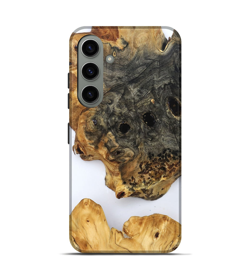 Galaxy S24 Wood Live Edge Phone Case - Louann (Clear, 829831)