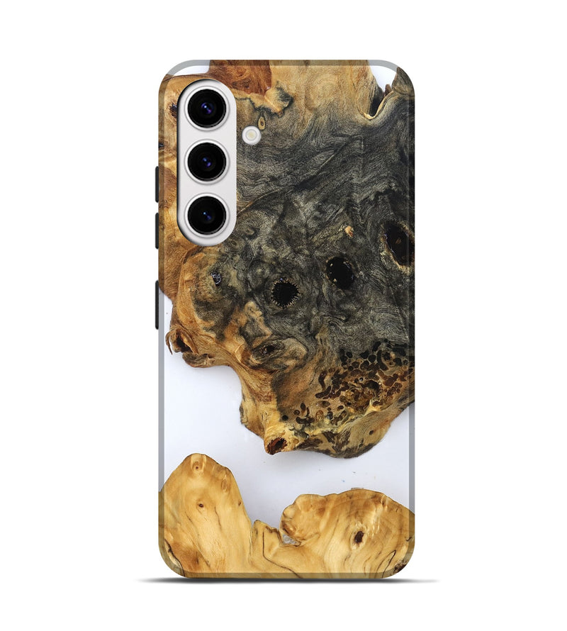 Galaxy S25 Wood Live Edge Phone Case - Louann (Clear, 829831)