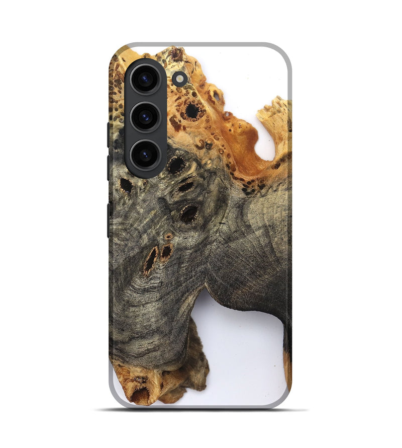 Galaxy S23 Wood Live Edge Phone Case - Kamari (Clear, 829833)